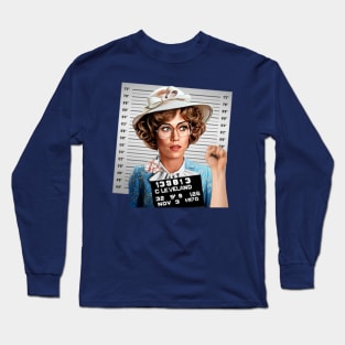 Jane Fonda Mugshot Long Sleeve T-Shirt